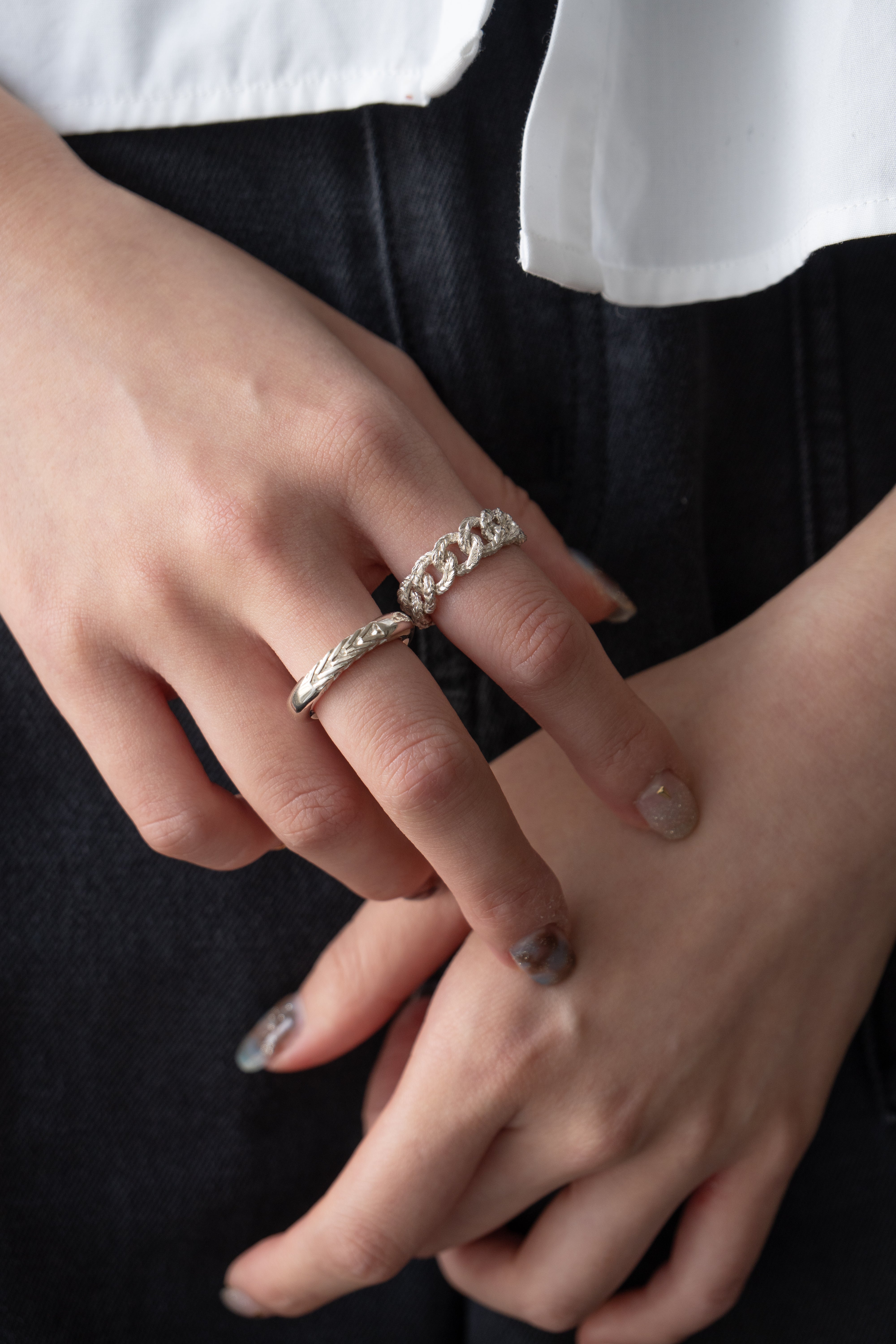 WAKAN SILVER SMITH ワカンシルバースミス Braided Silver Ring ブレイ