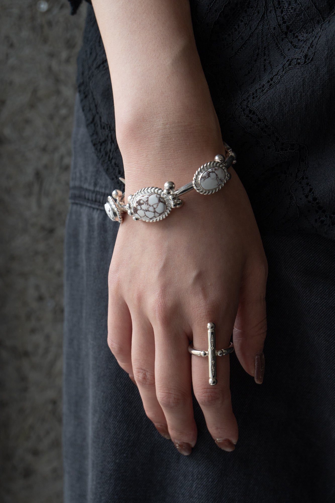 WAKAN SILVER SMITH ワカンシルバースミス Breastplate Cross Junction