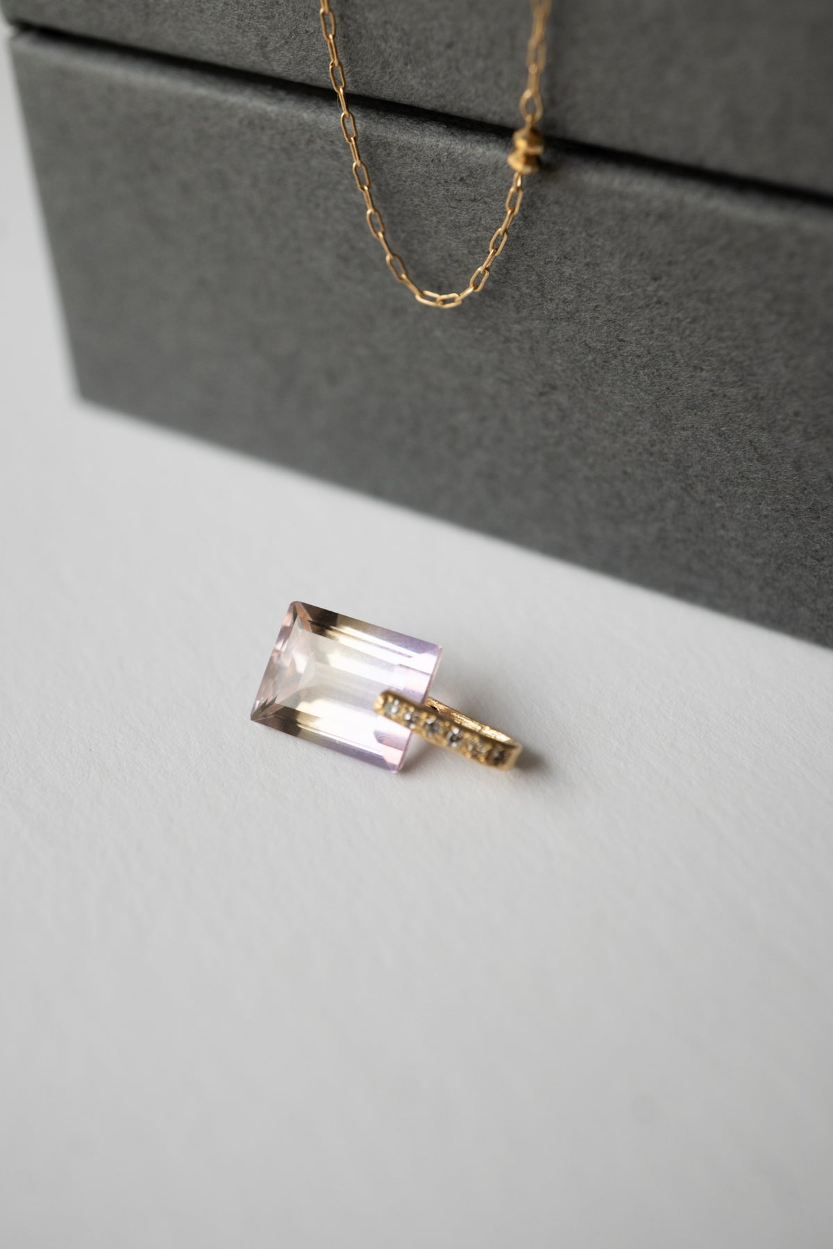 MONAKA jewellery Hibiki Ametrine Pendant Charm Top /K18