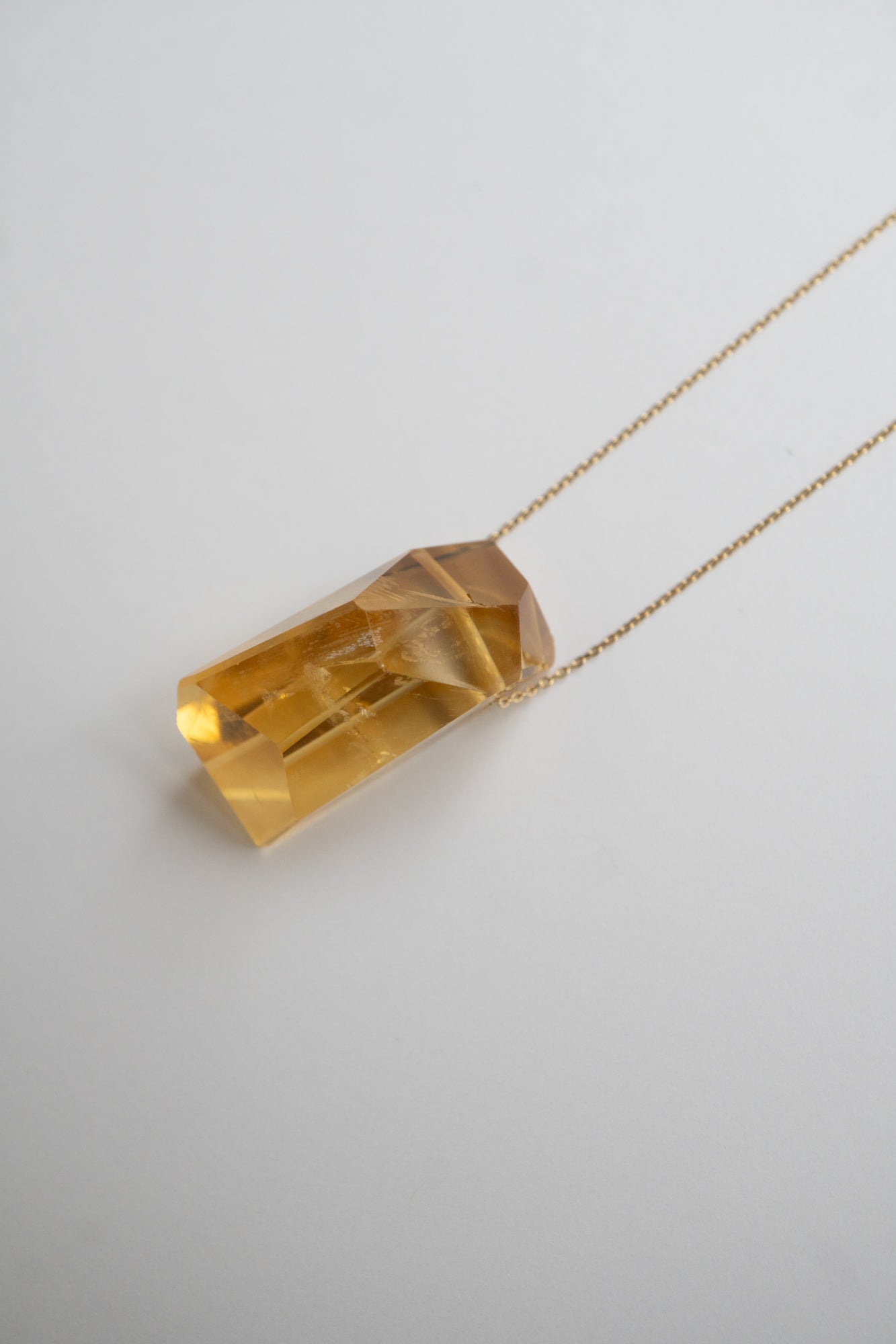 MONAKAjewellery Citrine Rock Necklace /K10