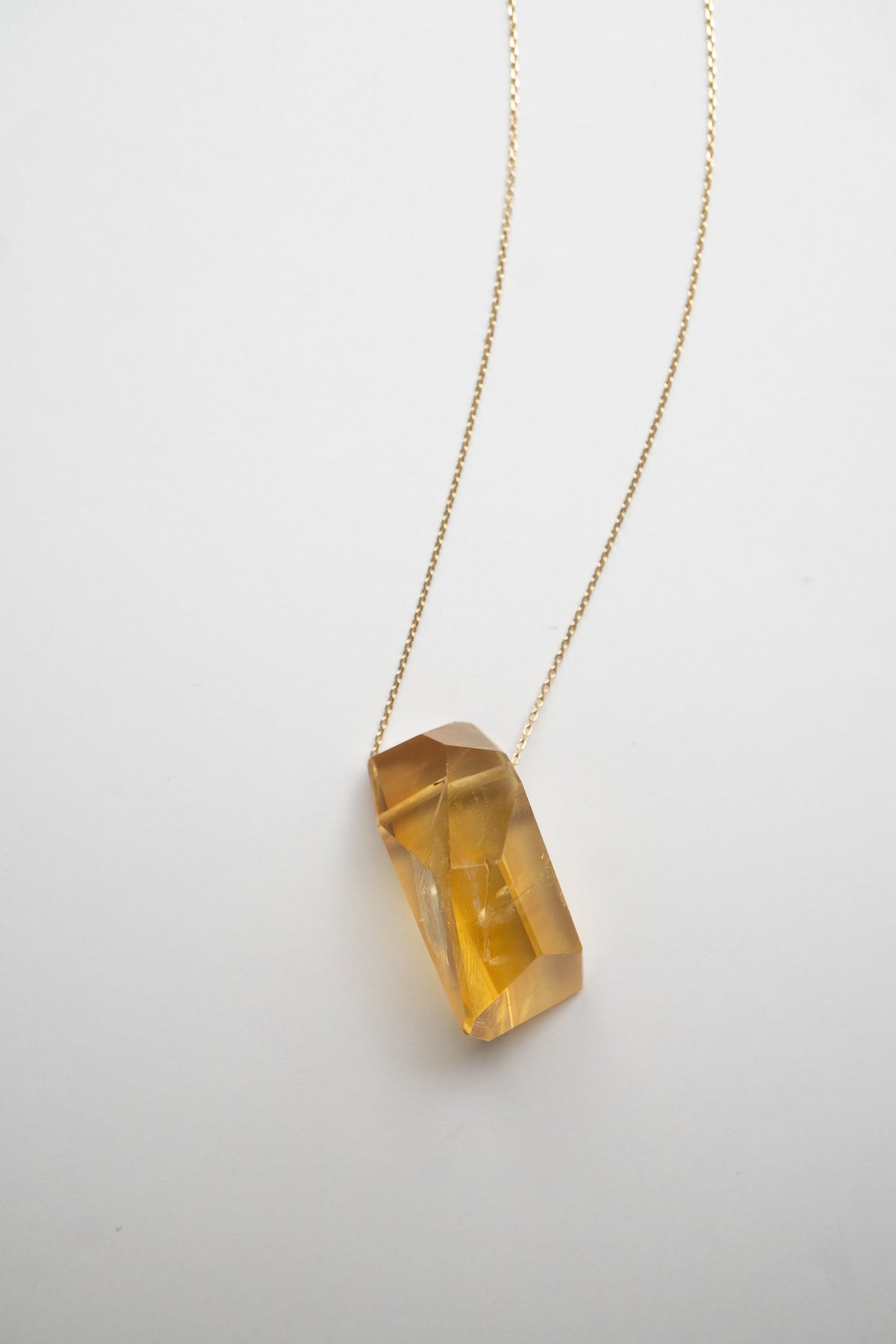 MONAKAjewellery Citrine Rock Necklace /K10