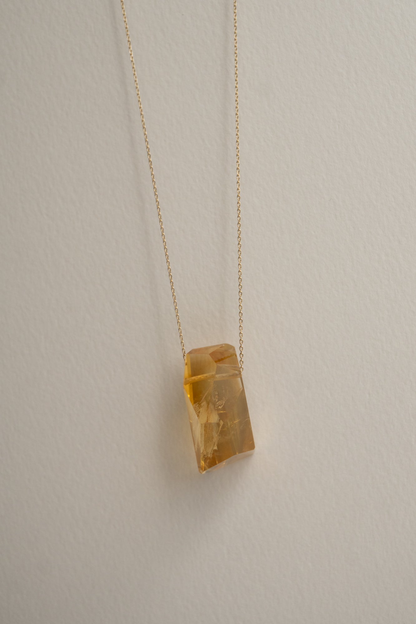 MONAKAjewellery Citrine Rock Necklace /K10