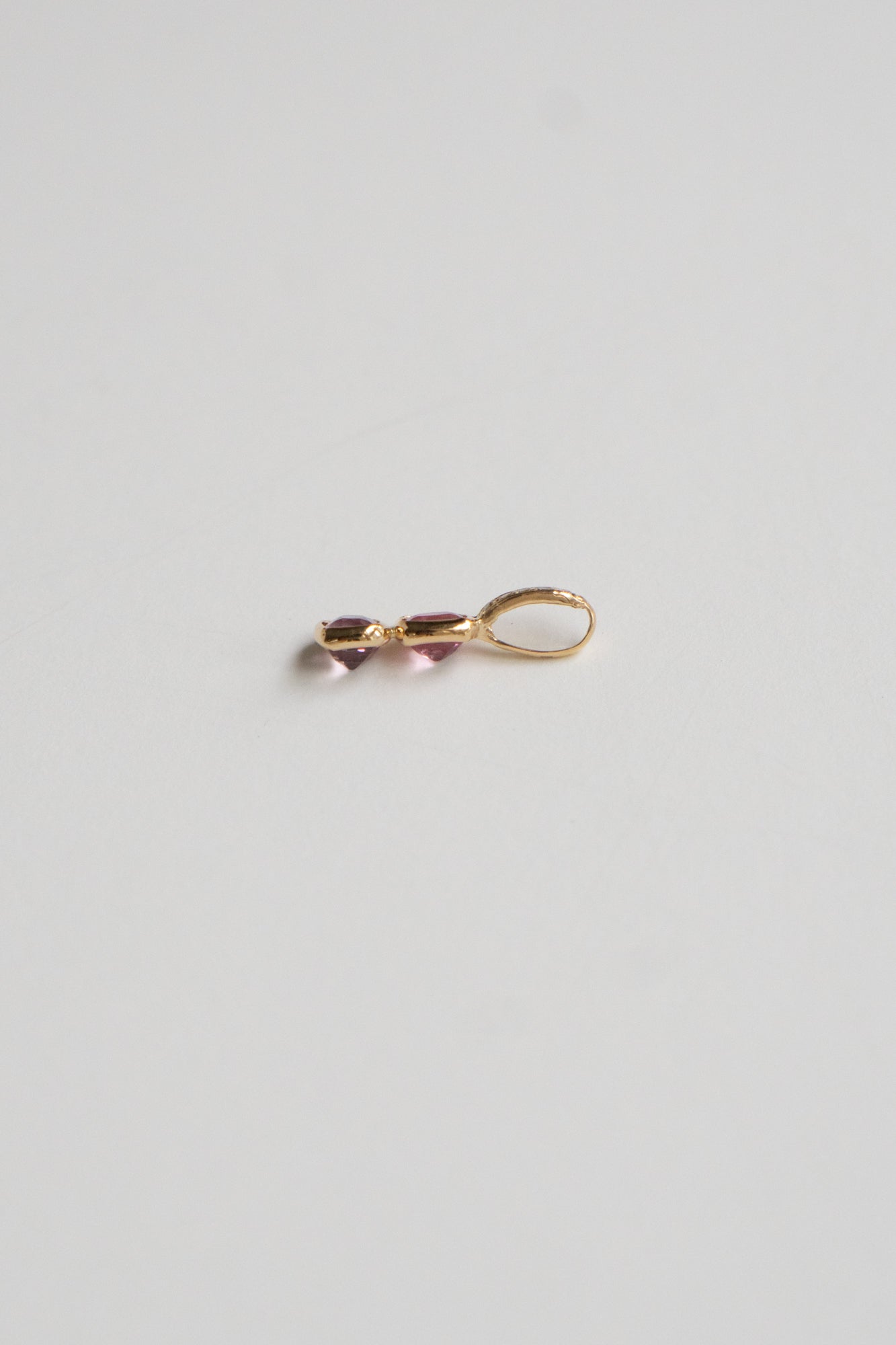 bohem Tiny Charm Top Pink Spinel /K18