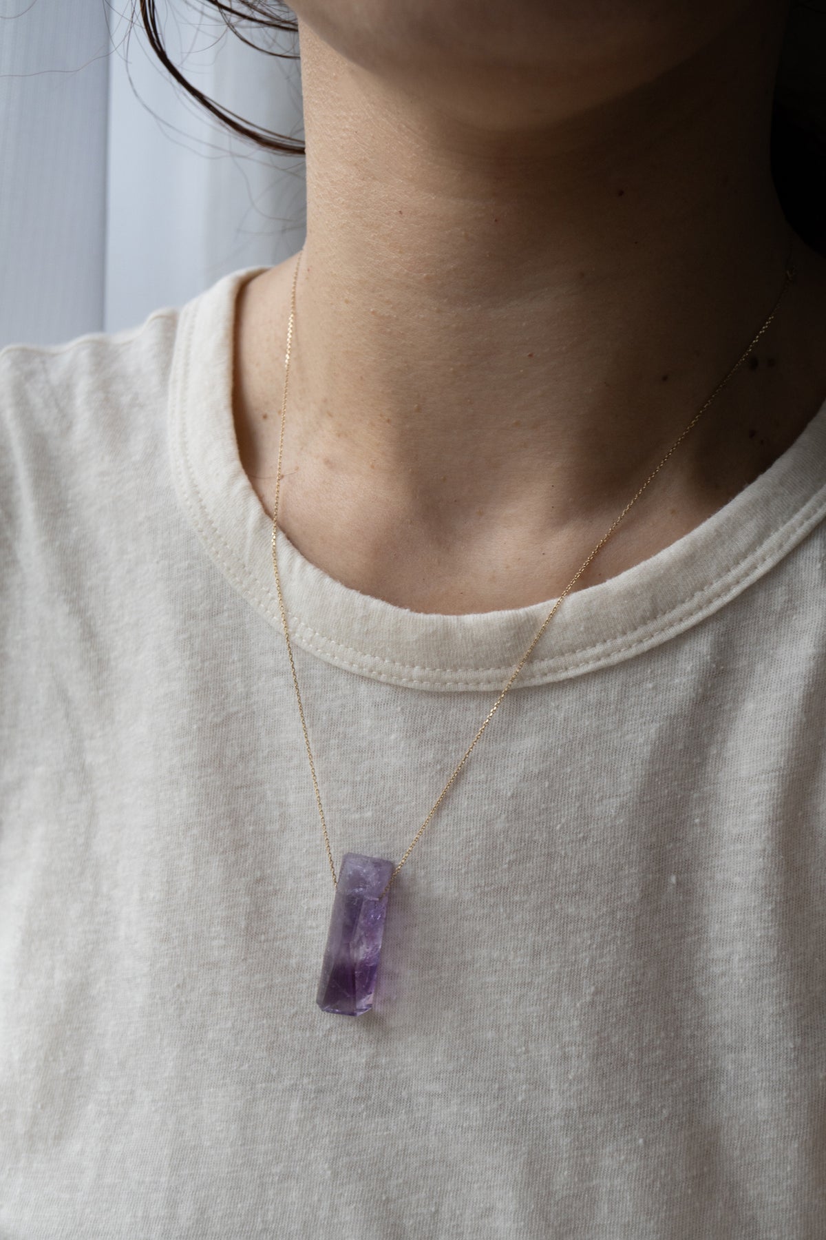 MONAKAjewellery Amethyst Rock Necklace /K10
