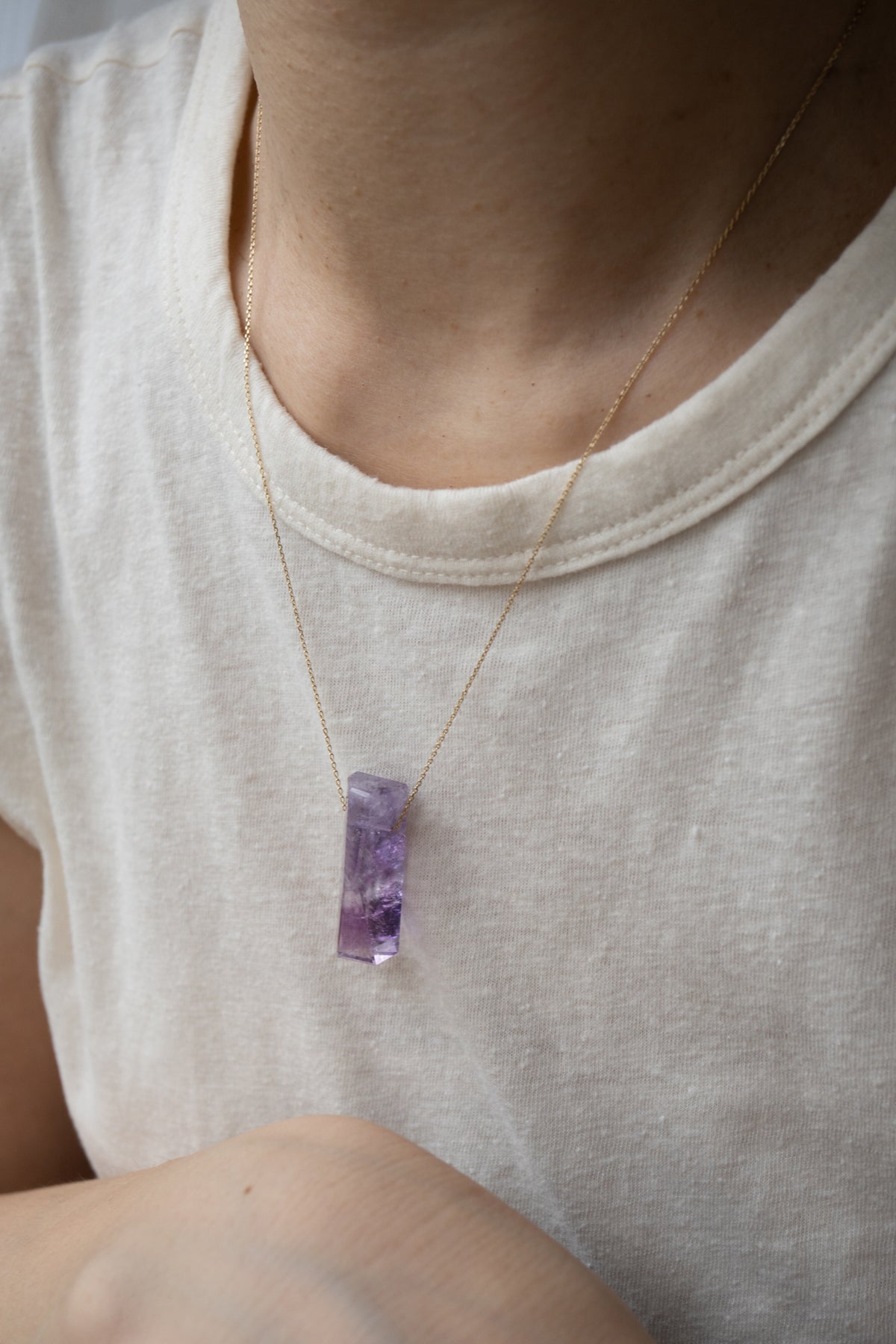 MONAKAjewellery Amethyst Rock Necklace /K10