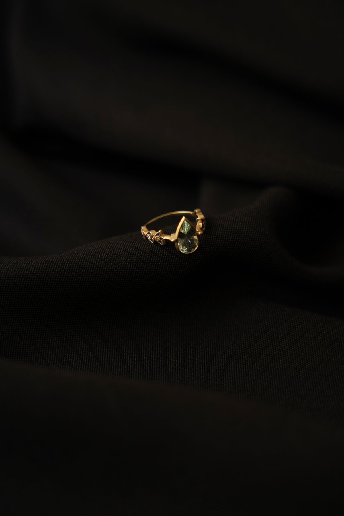 bohem Crown collection Green Beryl Ring /K10