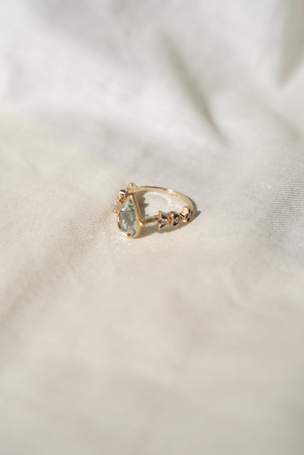 bohem Crown collection Green Beryl Ring /K10