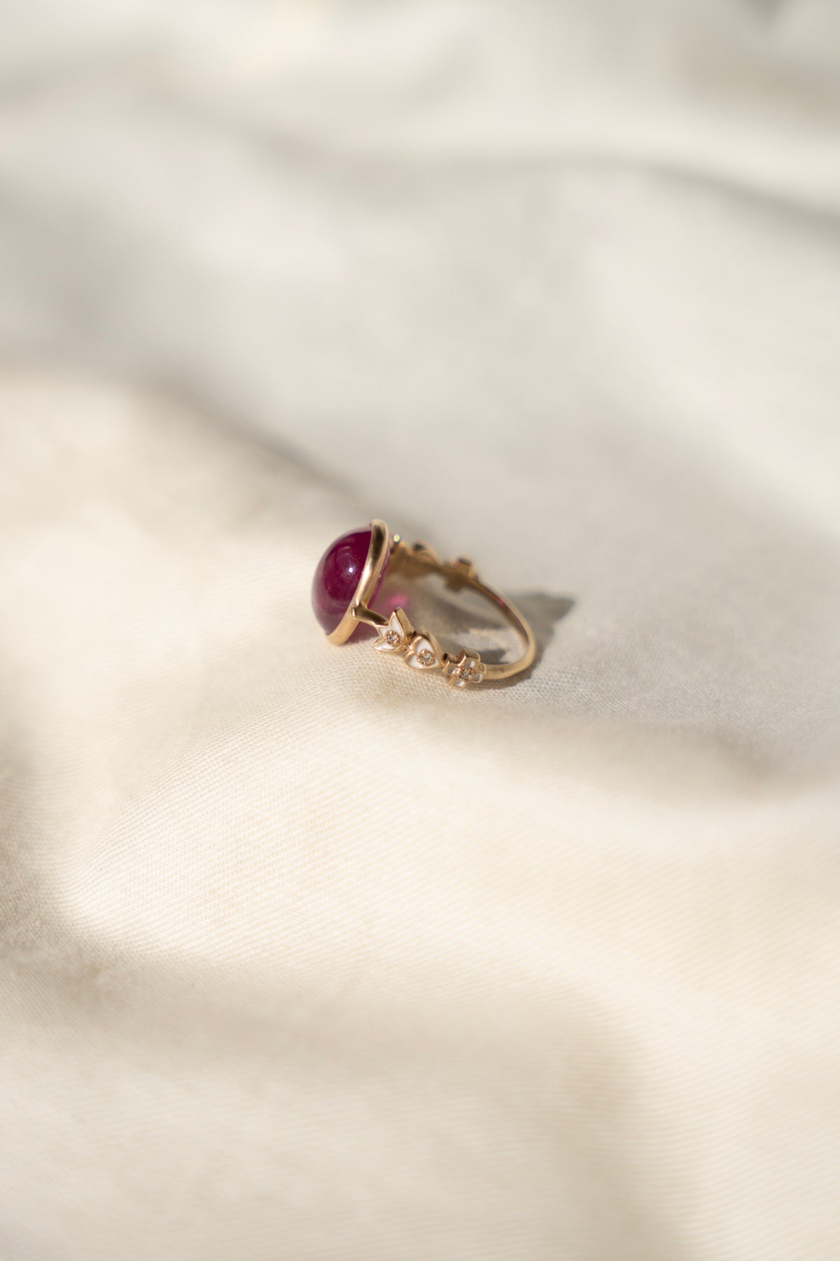 bohem Crown collection Ruby Ring /K10