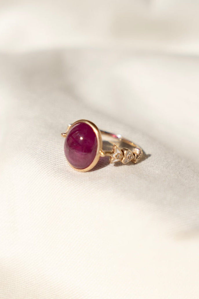 7月の誕生石 - ルビー、スフェーン - jewelry select shop patchouli