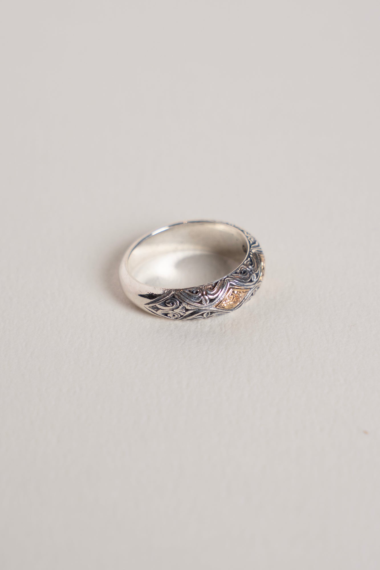 GEROCHRISTO ジェロクリスト Aretousa Ring /Silver&K18