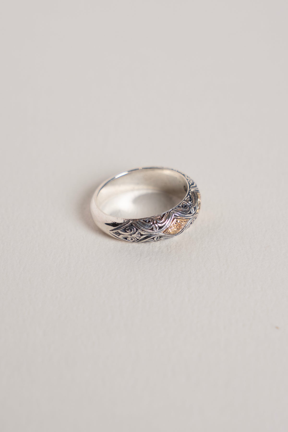 GEROCHRISTO Aretousa Ring /Silver&K18