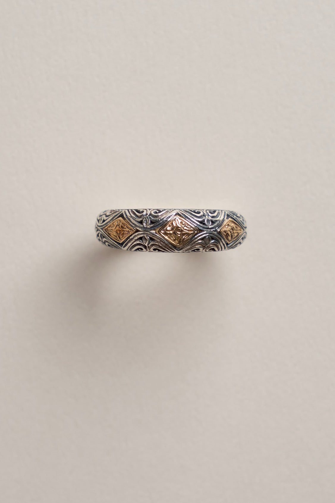 GEROCHRISTO Aretousa Ring /Silver&K18