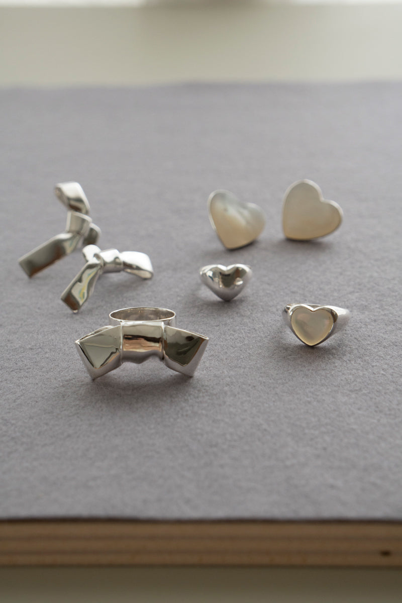 ANNIKA INEZ Heart ring Pinky /SV