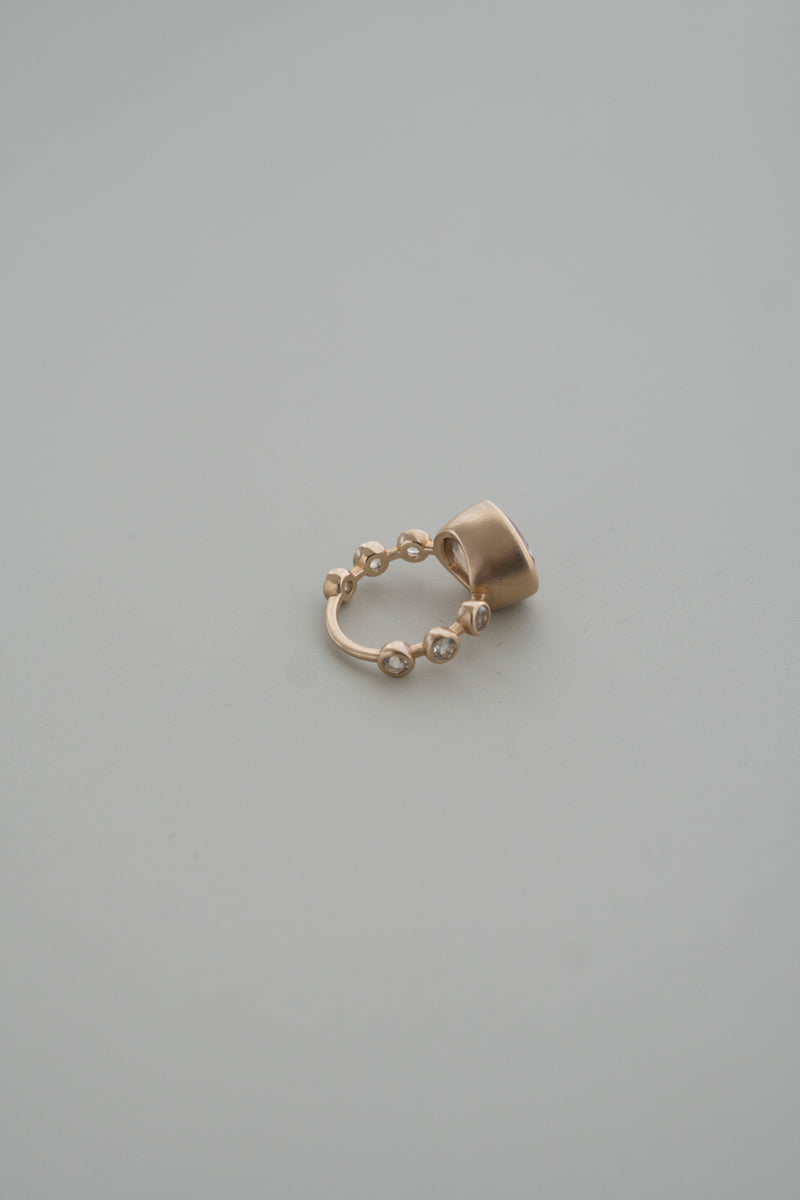 bohem Q collection Pink amethyst ring ピンクアメジストリング/K10