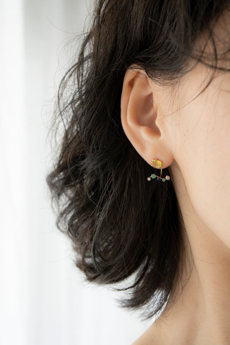 bohem fairy earrings ピアスサンゴ