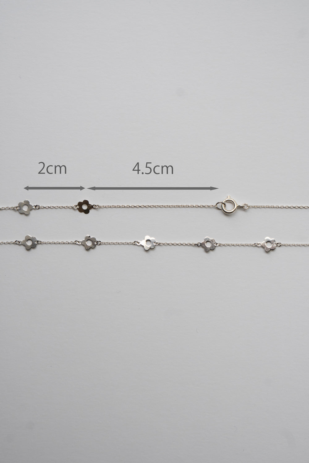 bohem Loop×Loop Flower Necklace A / Silver - patchouli Exclusive