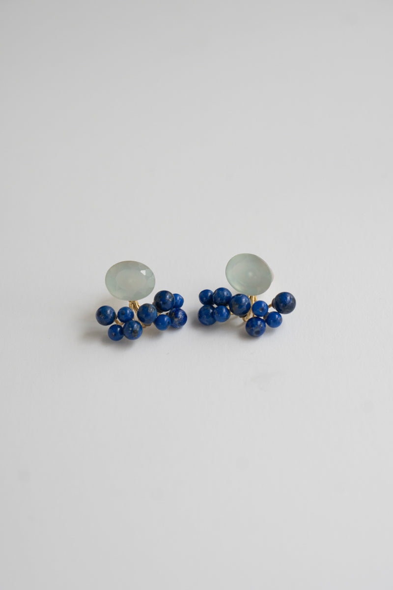 bohem fairy earrings Aquaprase pierced earrings