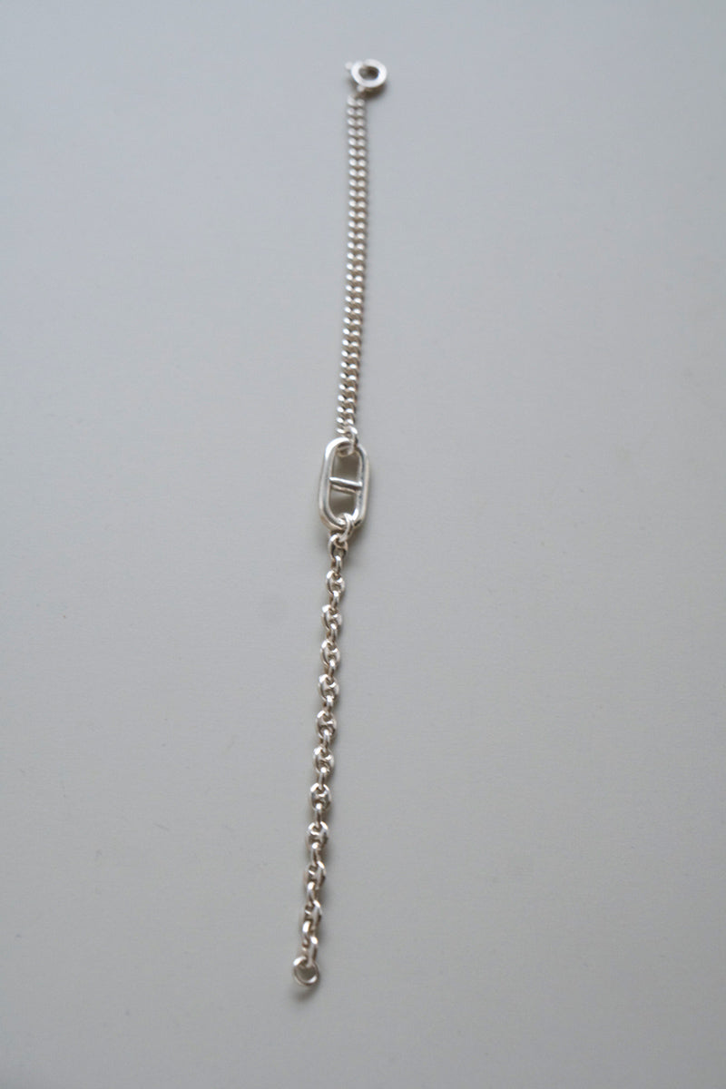 POLYTERON chain bracelet /Silver