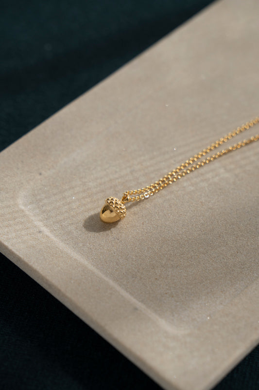 IDAMARI Acorn Necklace どんぐりネックレス