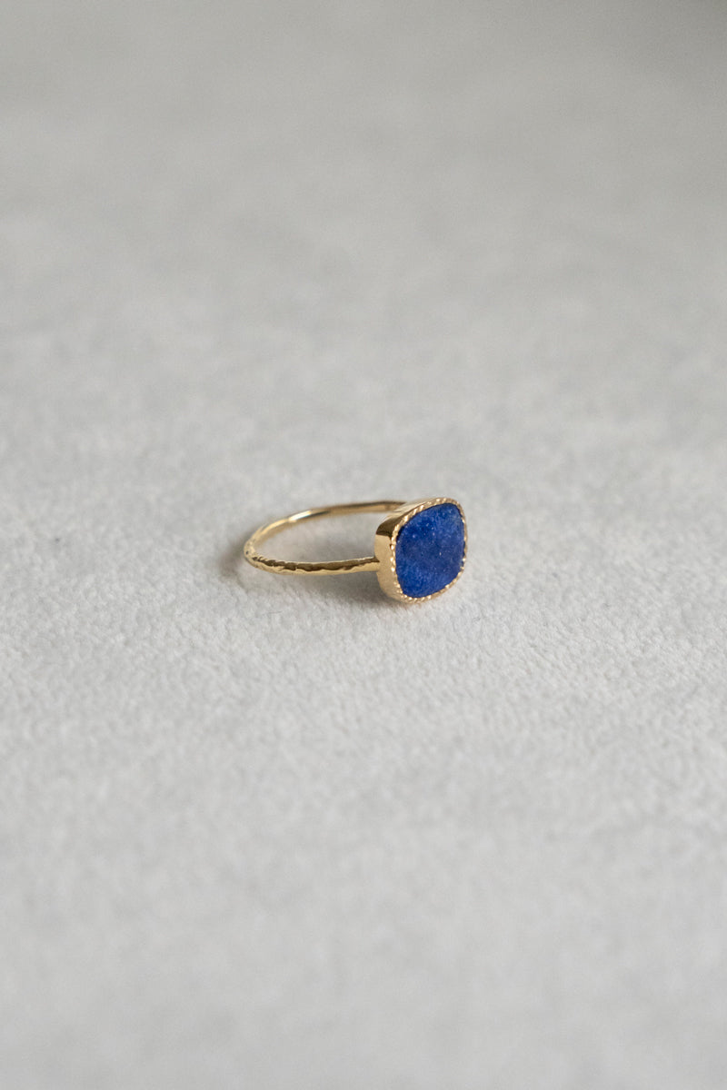 LiniE BORDERLESS PINKY RING AIR lapis lazuli /K18