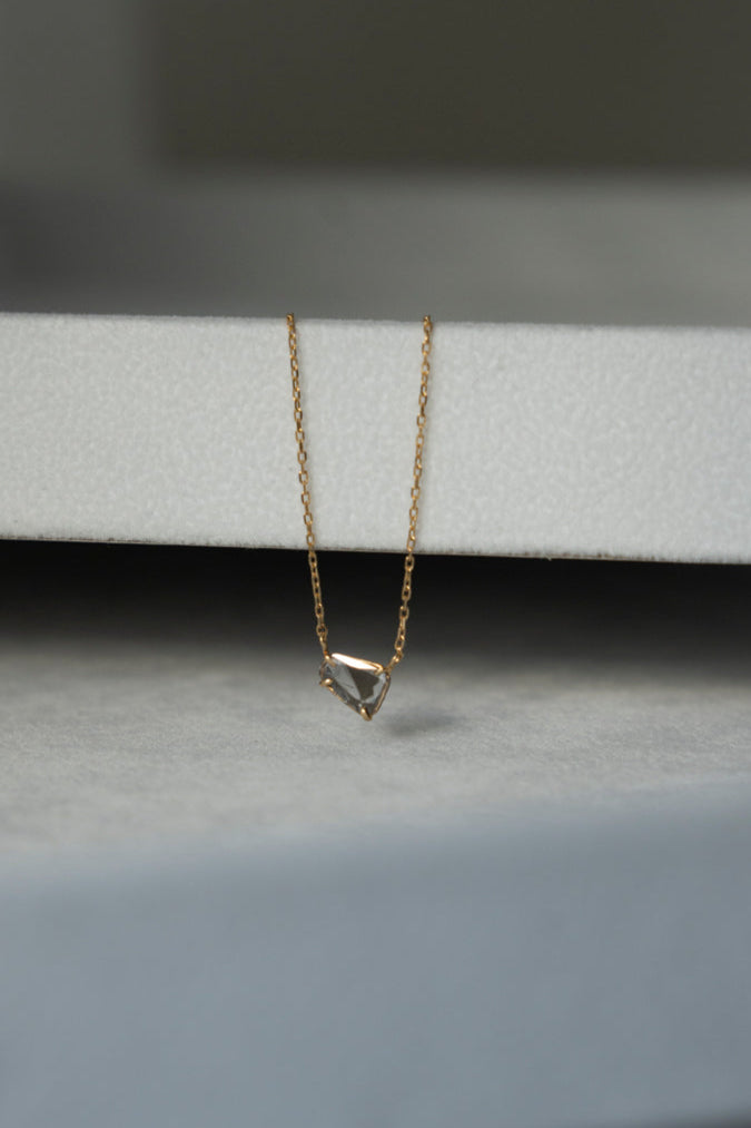 LiniE Slice diamond Necklace /K18