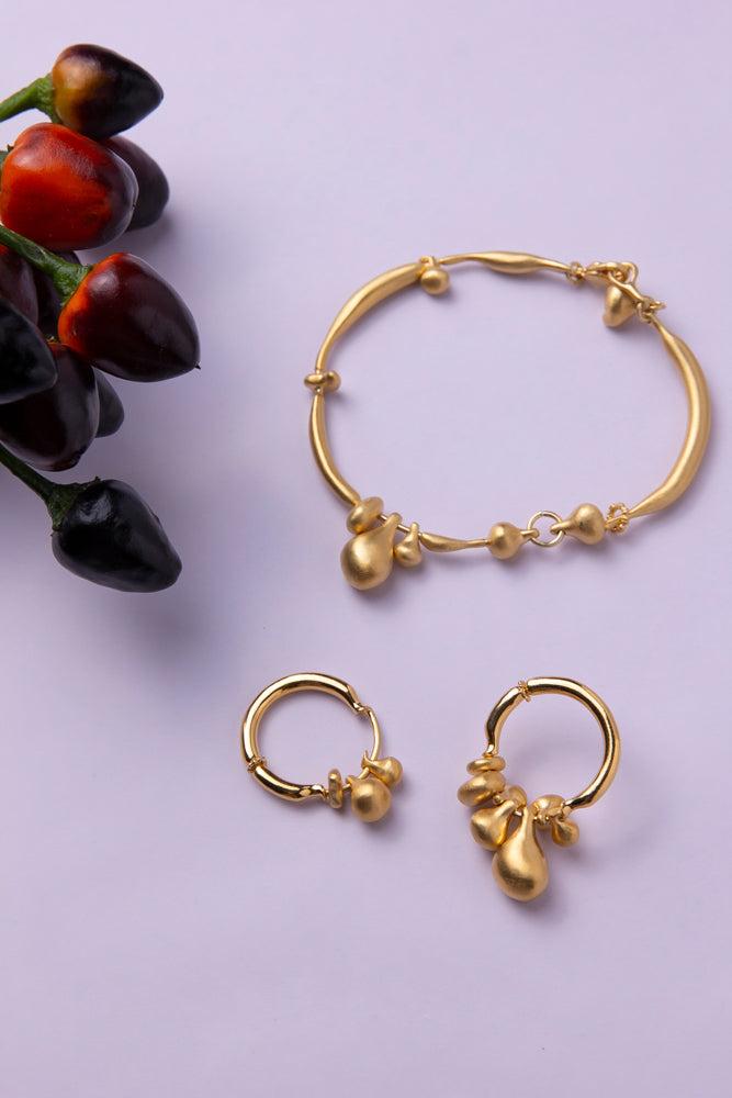 mocco fruit curve bracelet GD