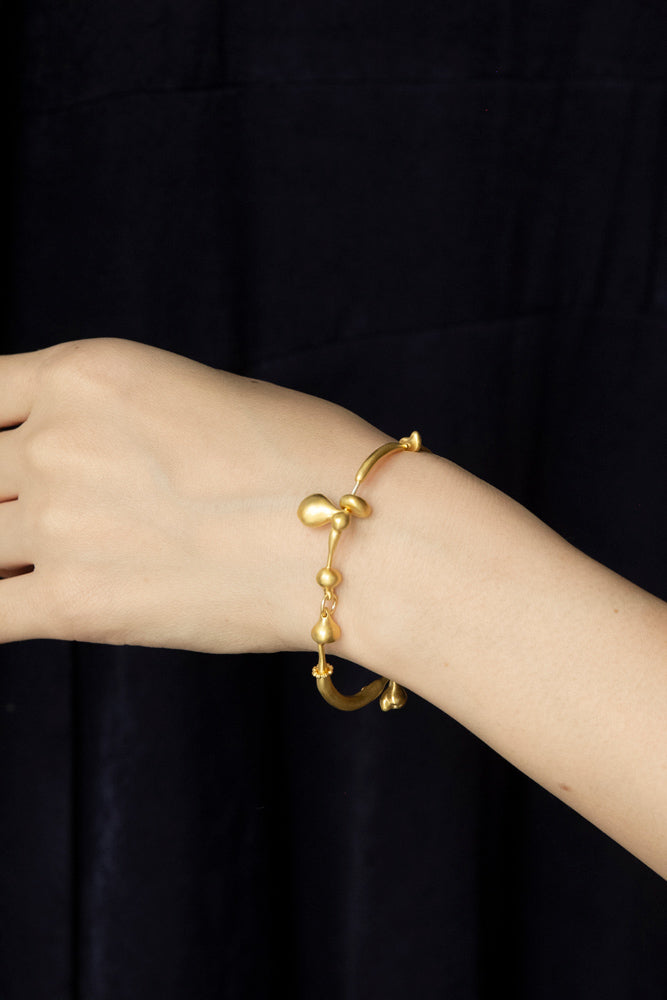 mocco fruit curve bracelet GD