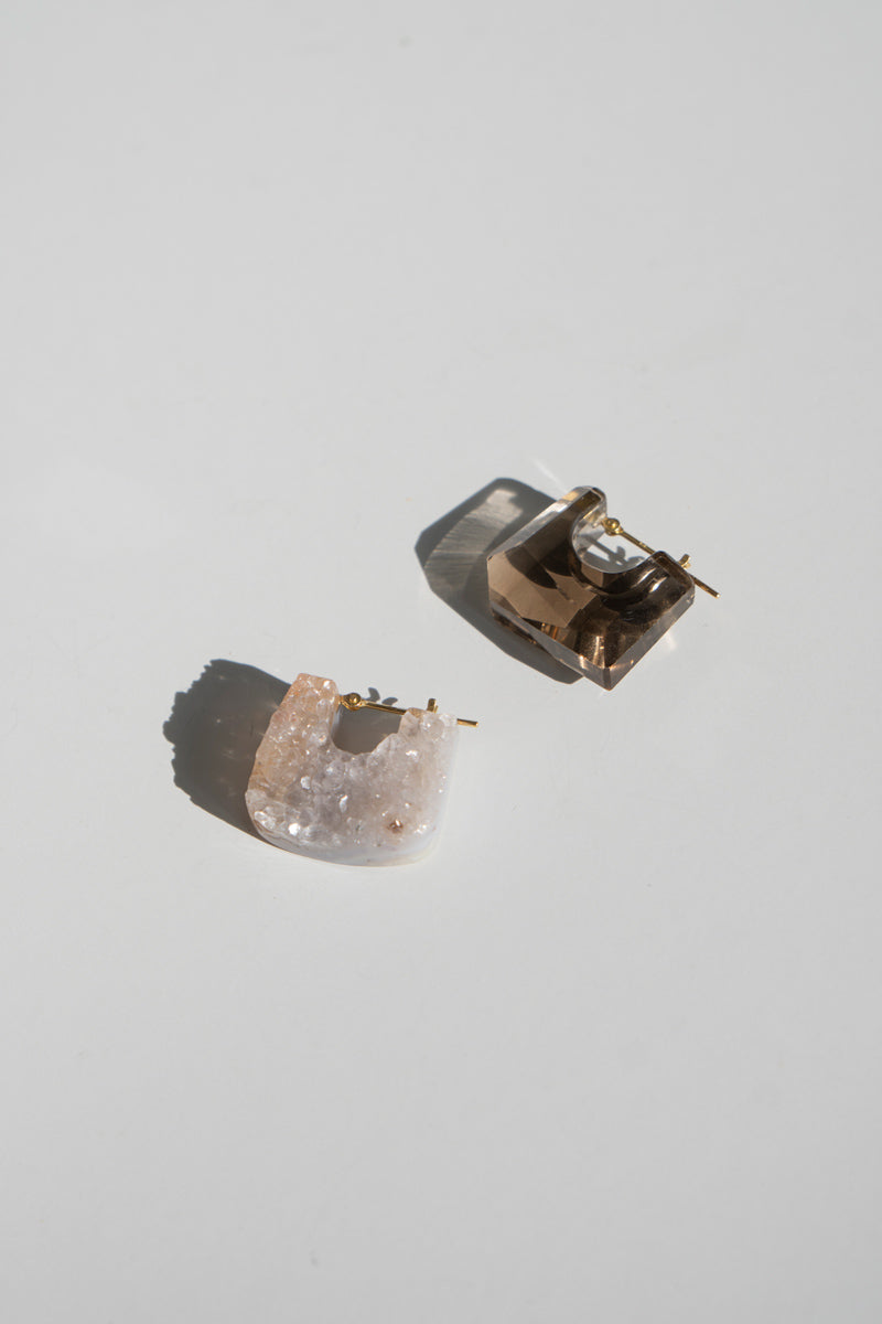 MONAKA jewellery Agate rock pierce Agate rock pierce/K18