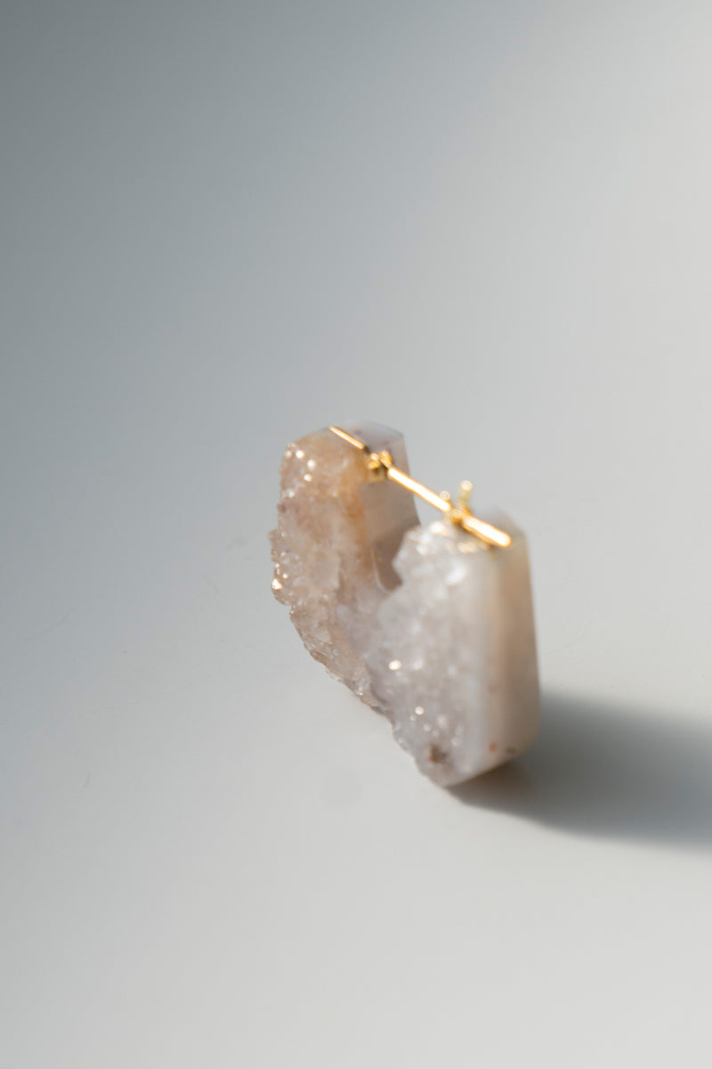 MONAKA jewellery Agate rock pierce Agate rock pierce/K18