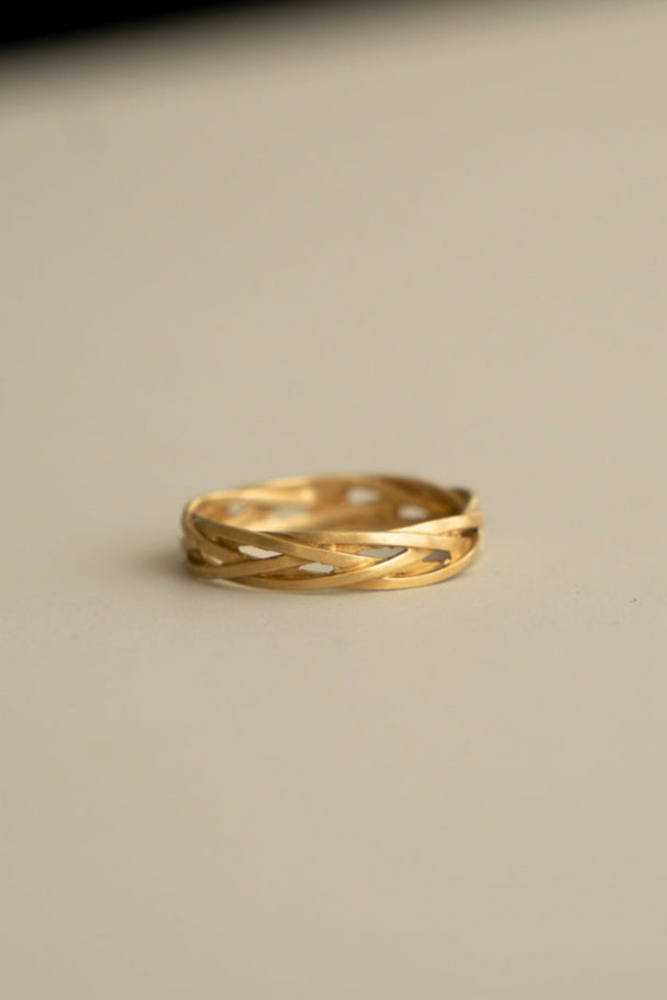MONAKA jewellery String Ring /K18