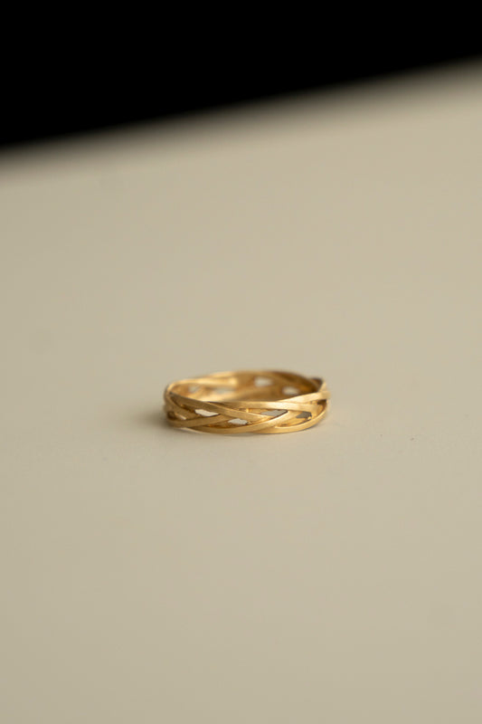 MONAKA jewellery String ring ストリングリング/K18