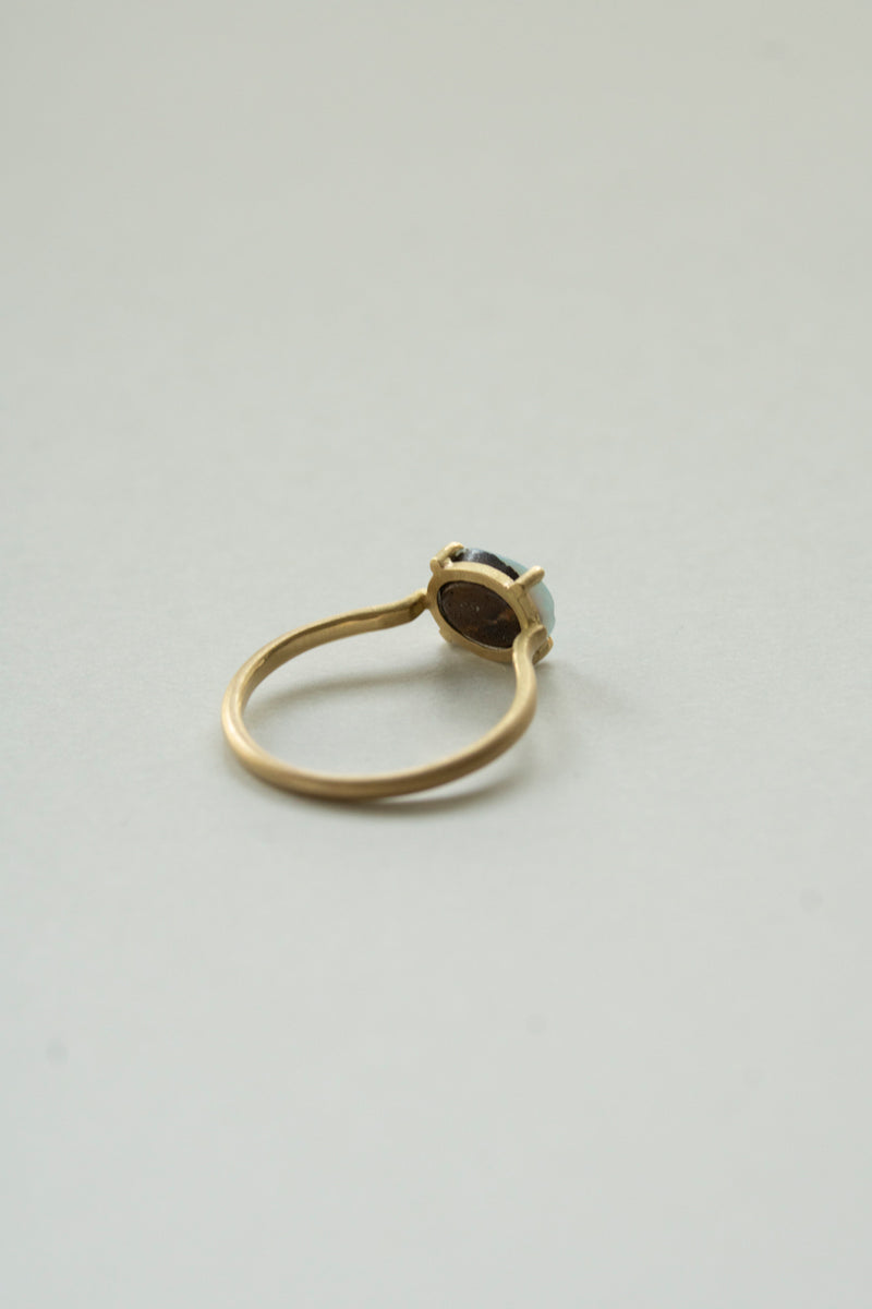MONAKA jewelery Prong Boulder Opal Ring /K18