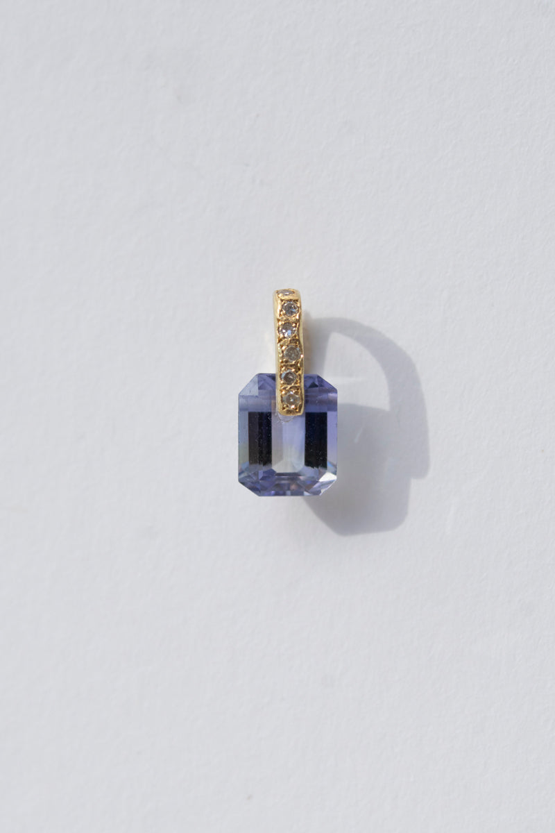 MONAKA jewelery Hibiki Tanzanite Necklace Charm Top /K18