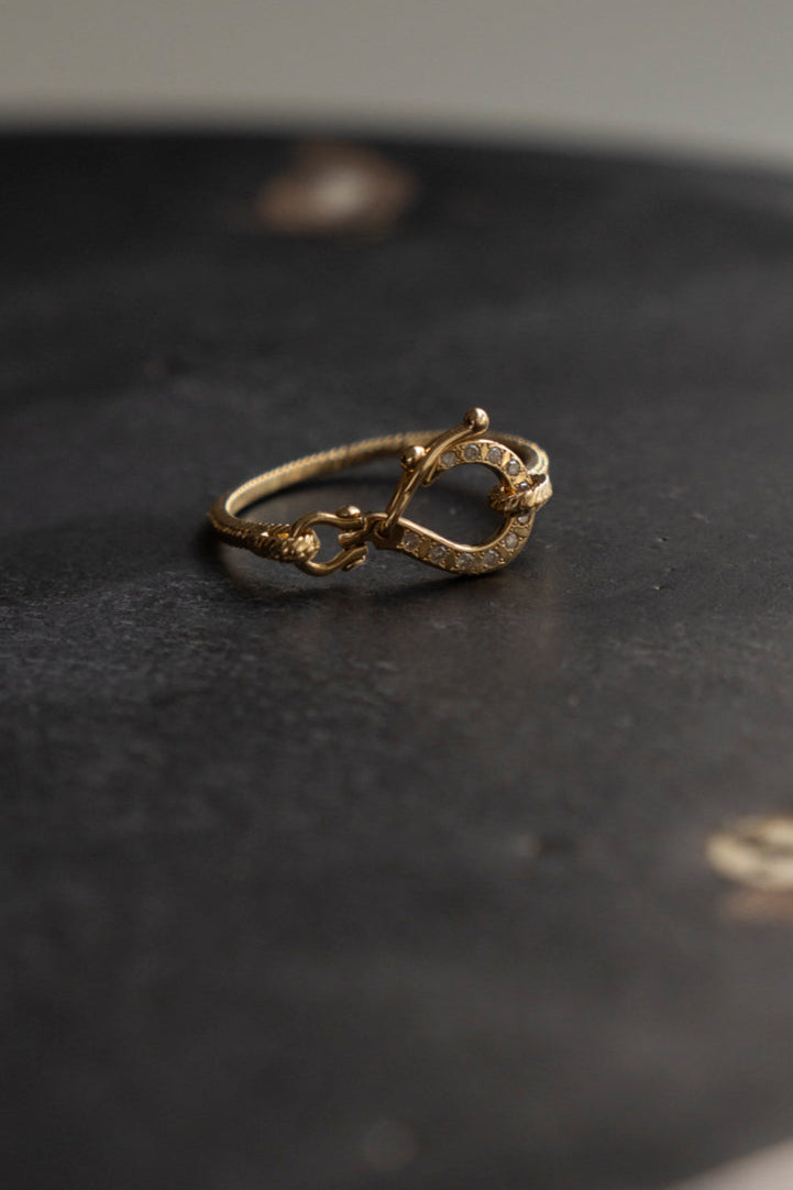 MONAKAjewellery Link Diamond Ring /K18