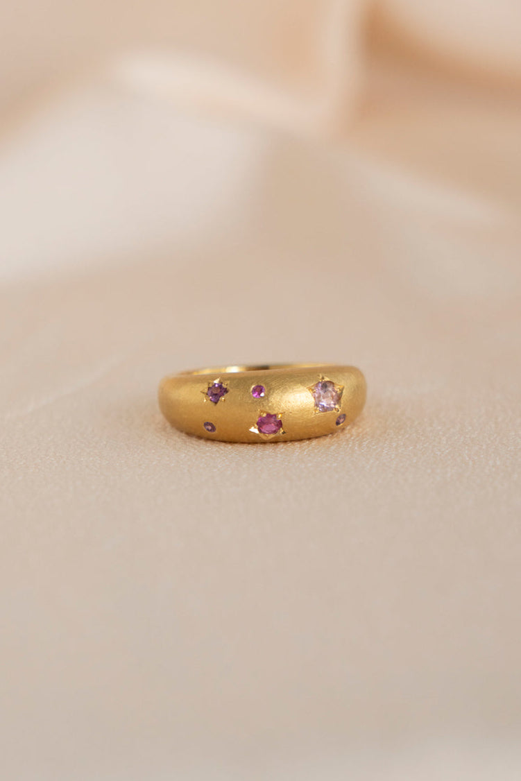 bohem × patchouli written in the stars collection ruby mix ring C