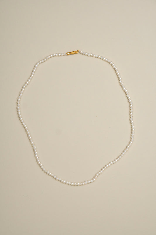 patchouli Fresh water pearl necklace 淡水ベビーパールネックレス