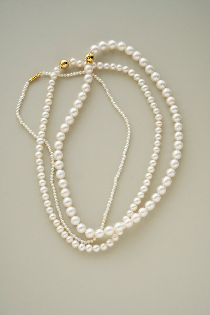 patchouli Baby fresh water pearl necklace 淡水ベビーパールネックレス