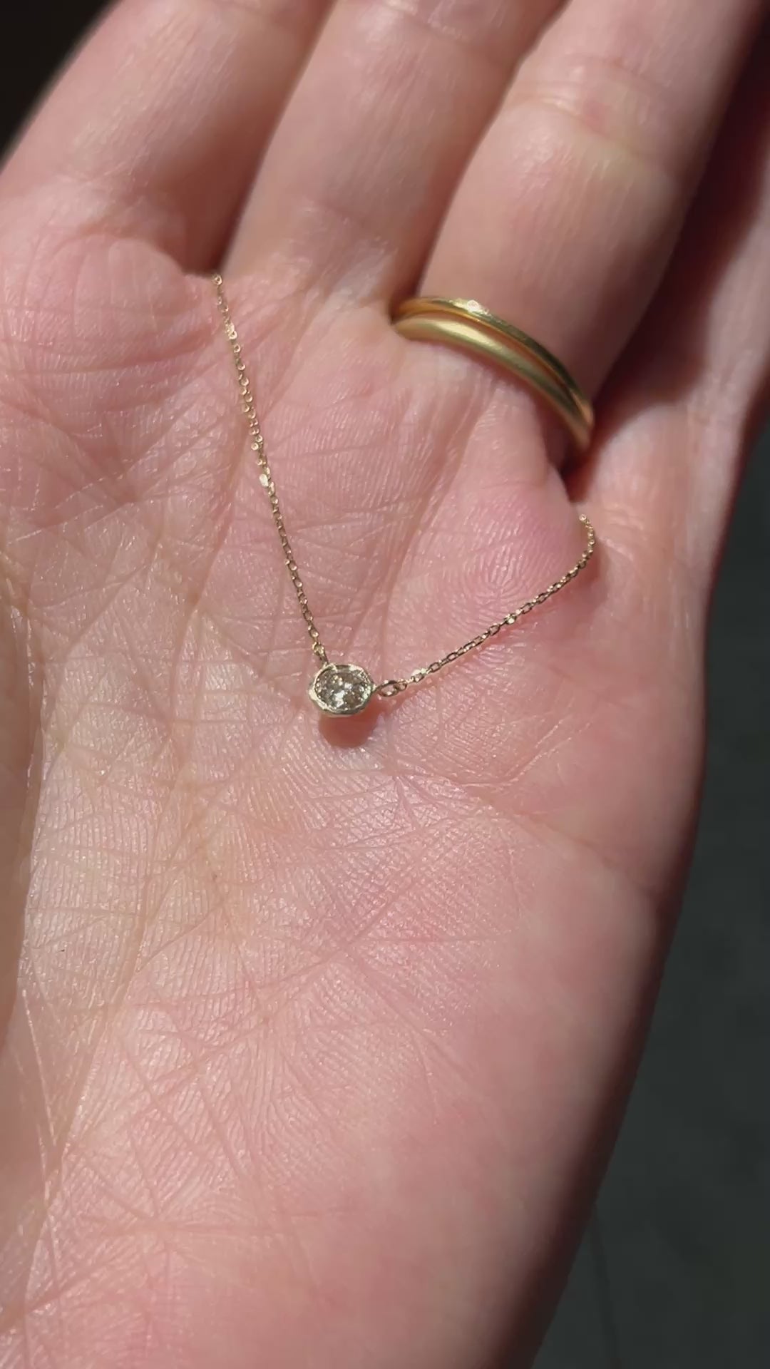 MONAKA jewellery Rough Collet Diamond モナカジュエリー ナチュラル
