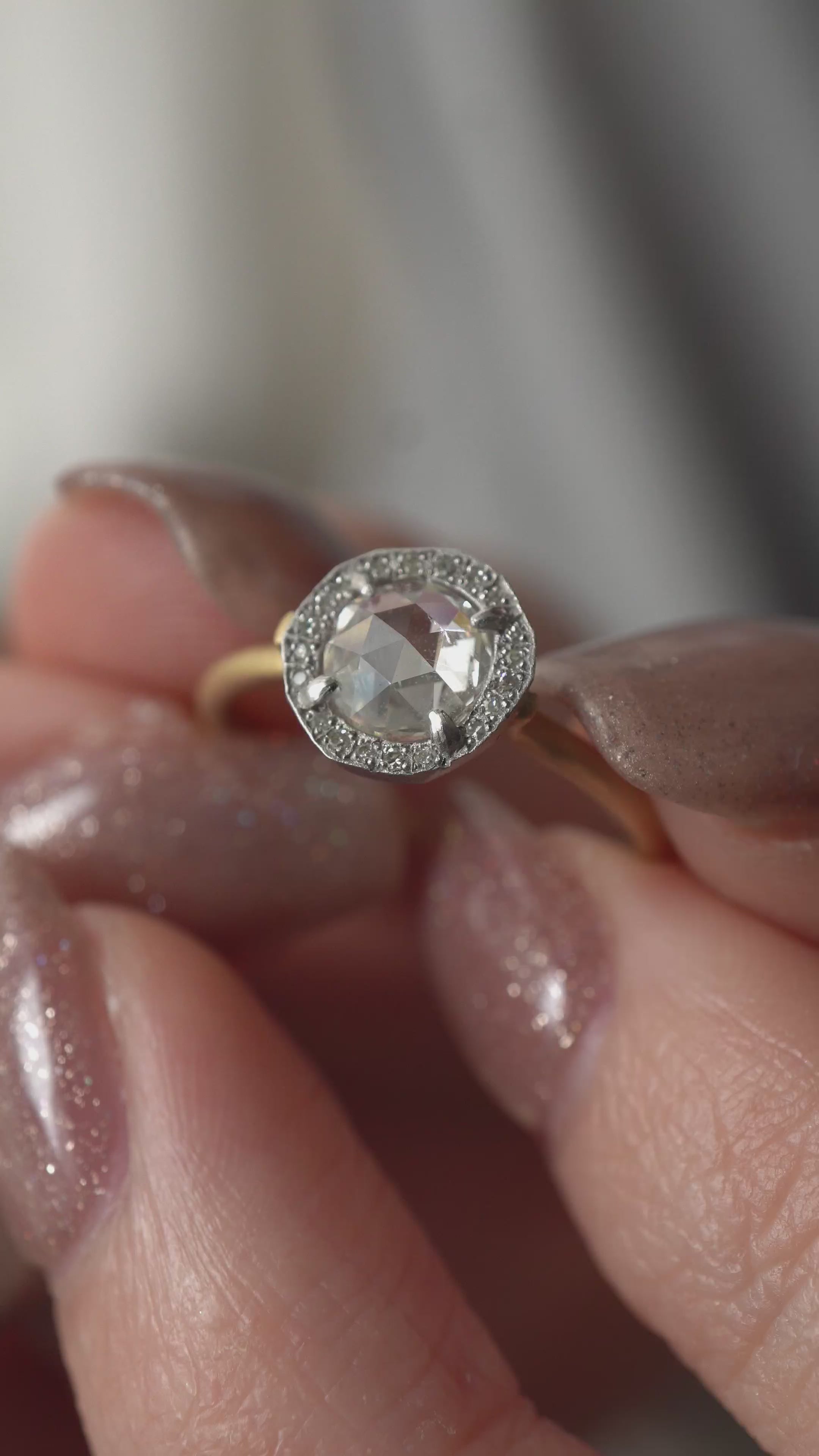 MONAKA jewellery モナカジュエリー Rinne Rose Cut Diamond Ring