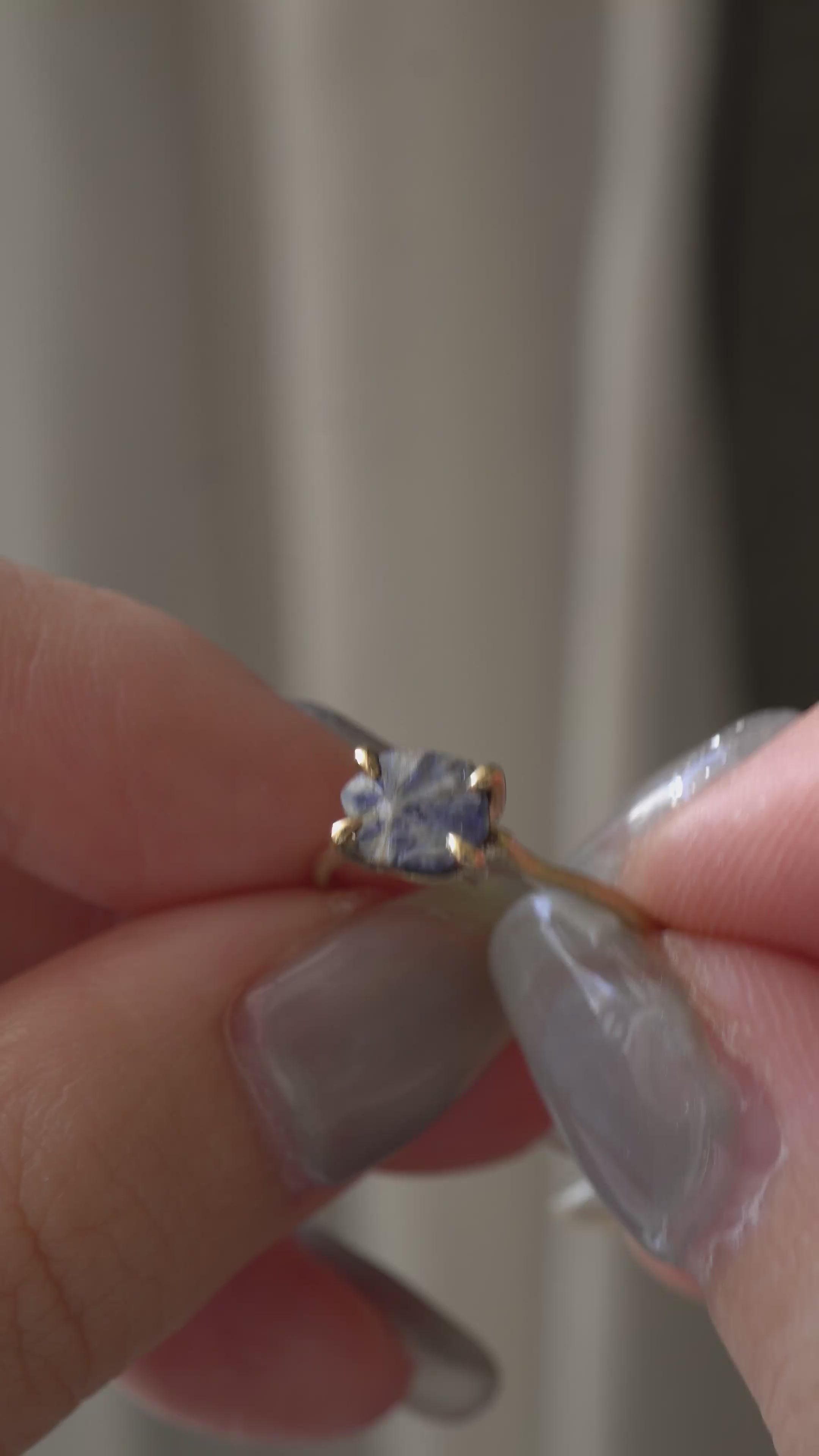 MONAKA jewellery Trapiche Sapphire Ring モナカジュエリー