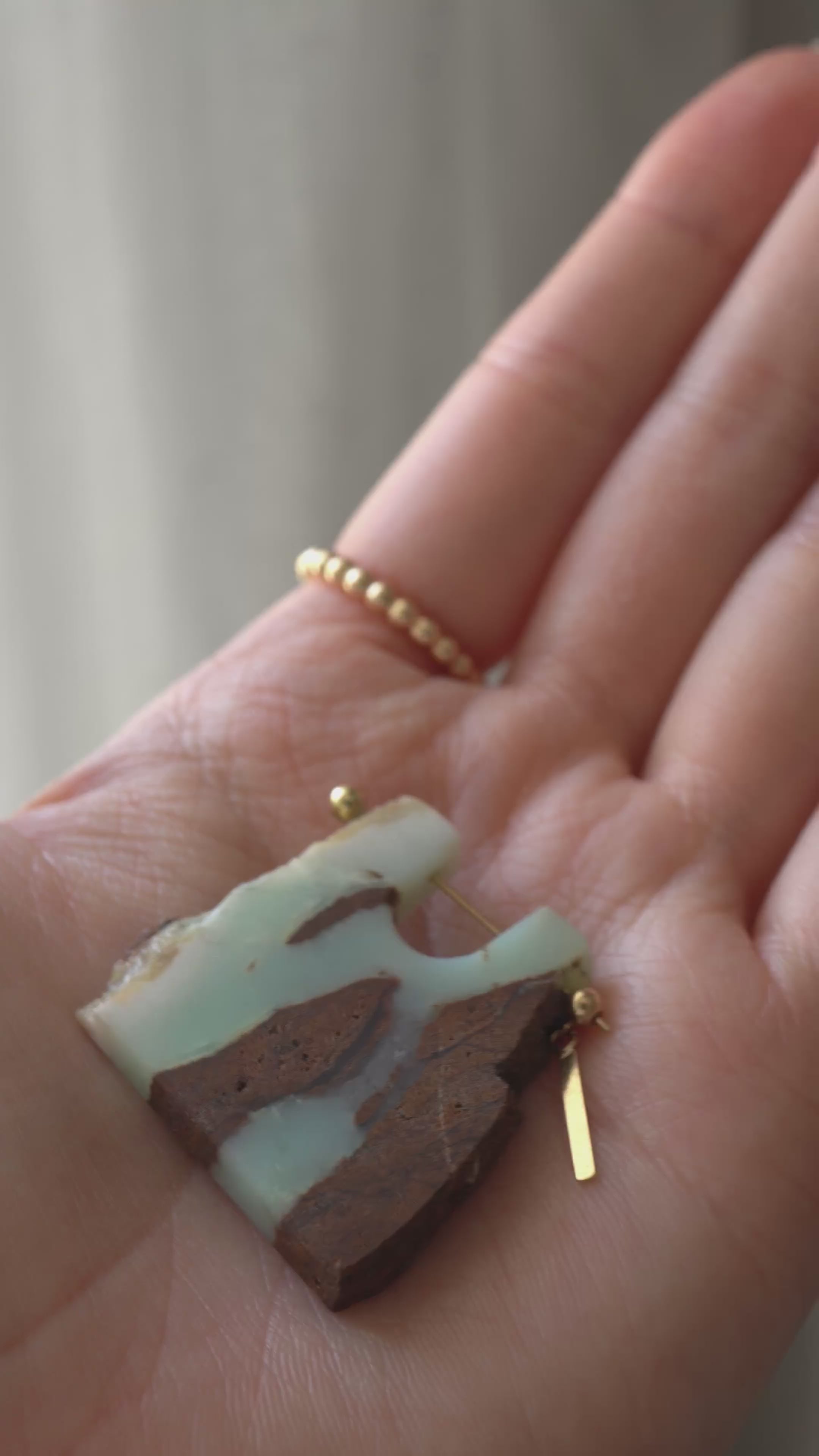 MONAKA jewellery Rock Chrysoprase モナカジュエリー クリソプレーズ