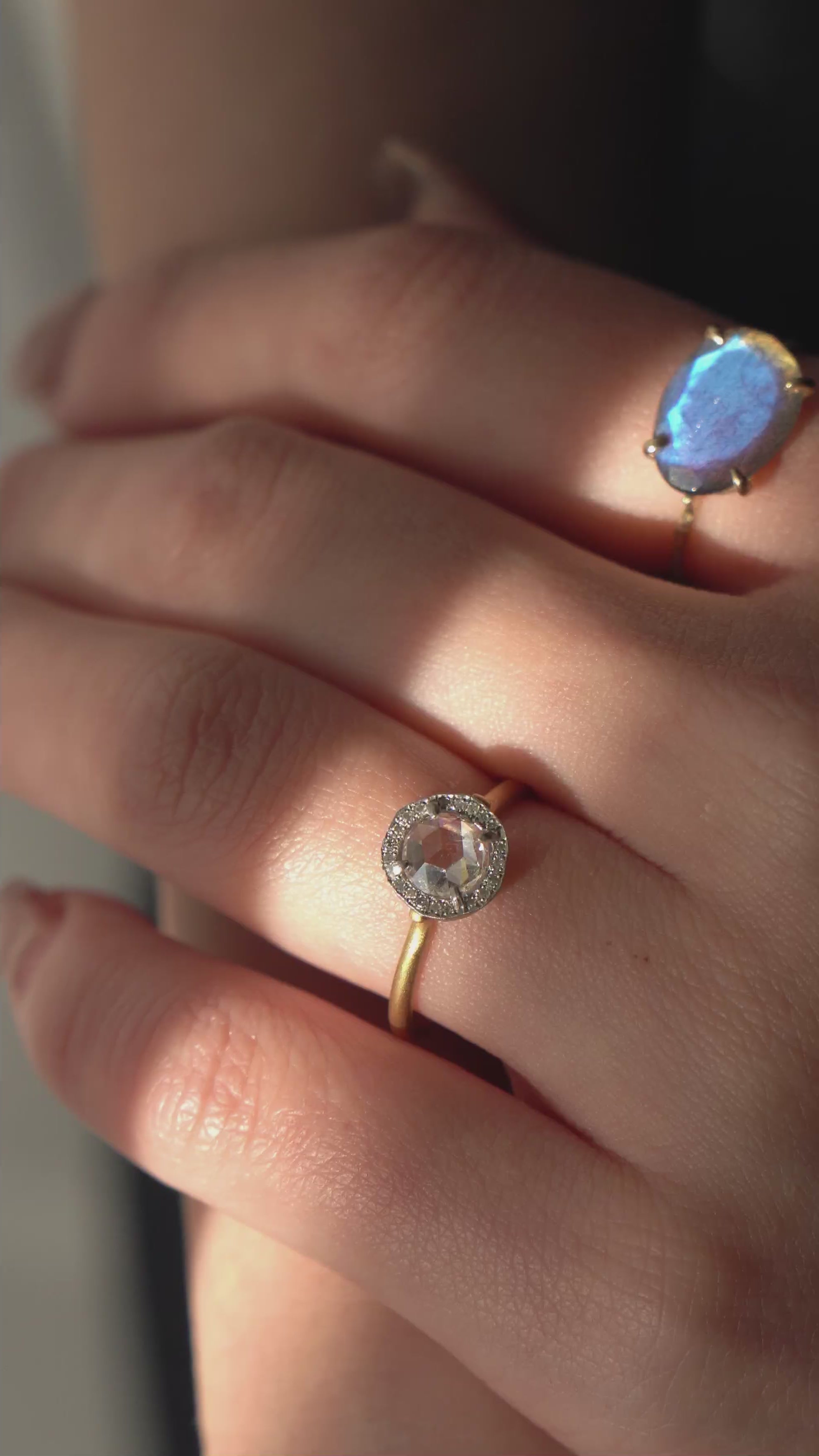 MONAKA jewellery モナカジュエリー Rinne Rose Cut Diamond Ring