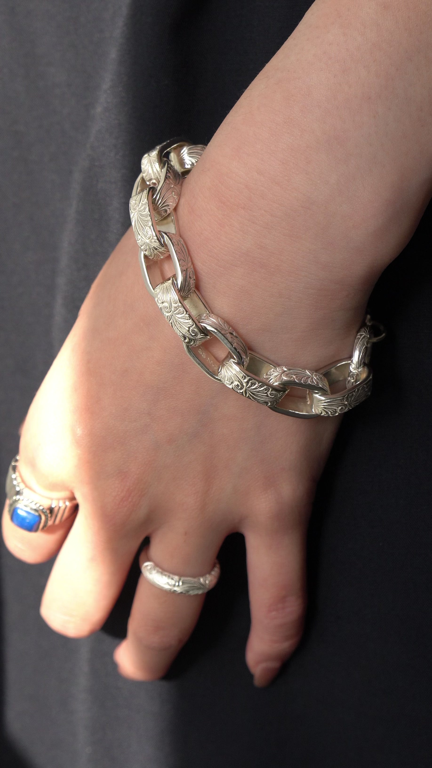 【シルバーアクセ】silk　flame　リング　20号 アラベスク サンシンボル シルバー925リング/指輪｜全てのシルバー