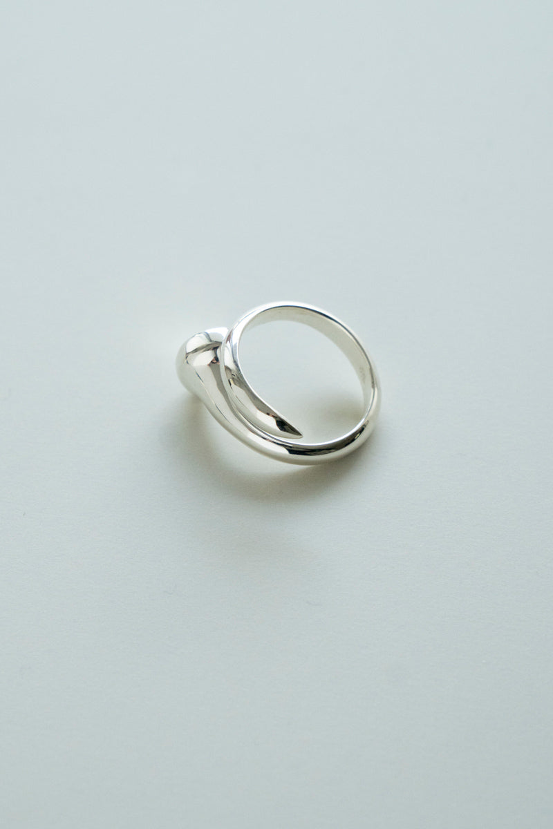 POLYTERON T-pin ring /Silver