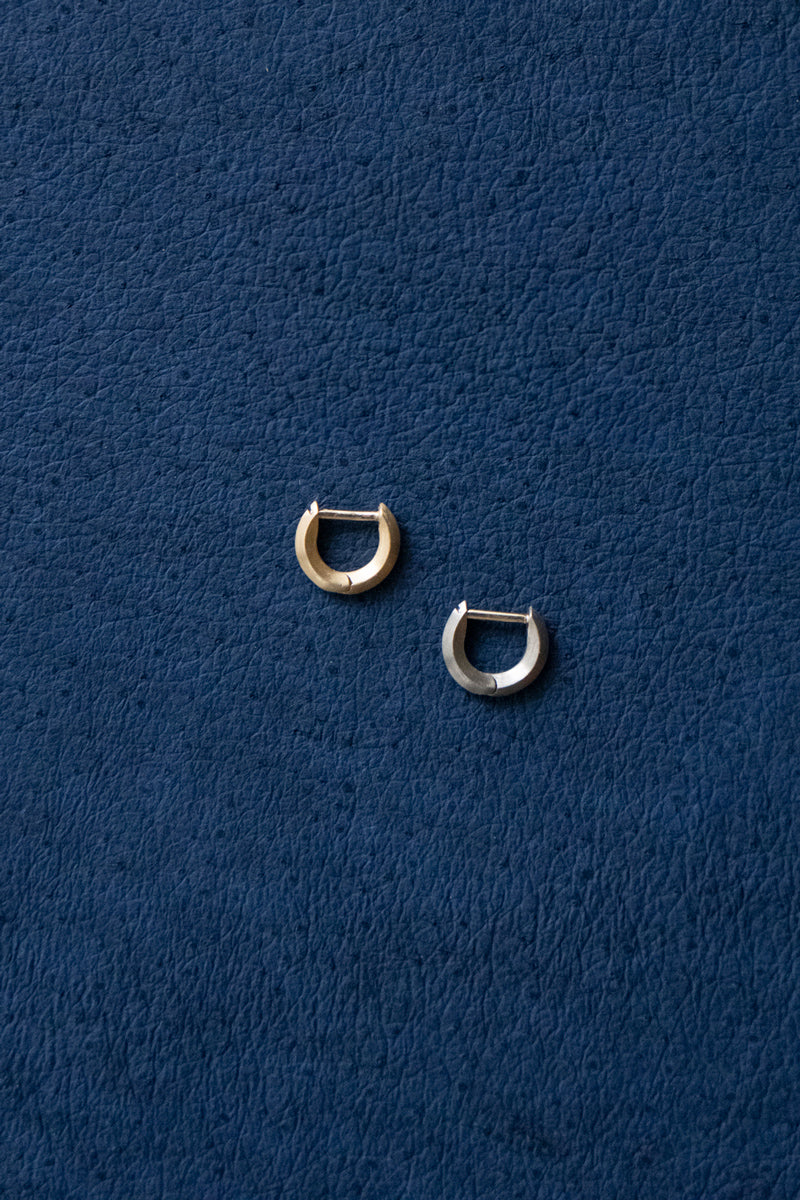 Seta Half Round Pierced earring ハーフラウンドゴールドピアス/K18