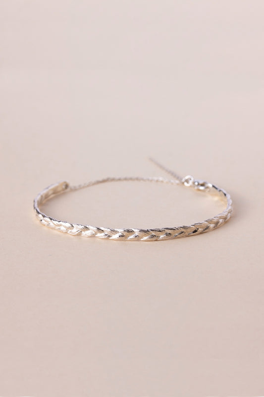 bohem braid collection bracelet ブレイドブレスレット/ Silver