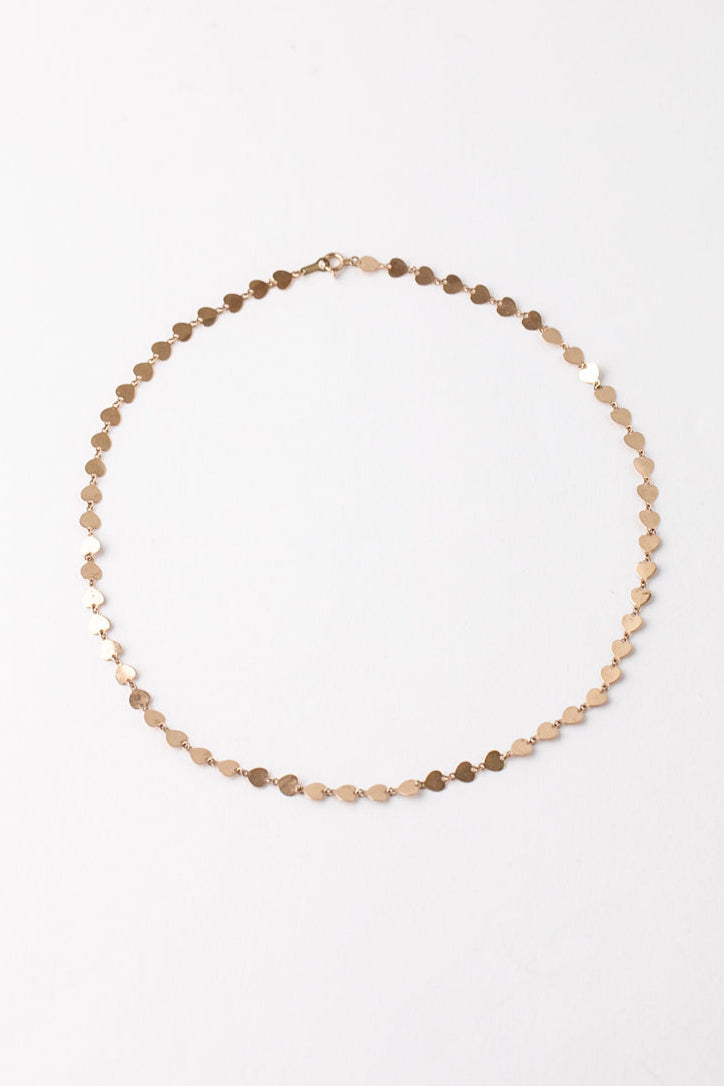 bohem Loop×Loop Heart Necklace B /K10
