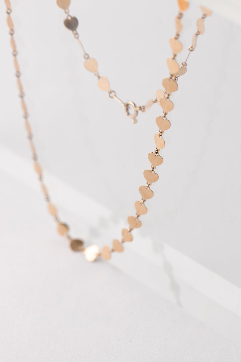 bohem Heart Loop×Loop Necklace Heart necklace B/K10