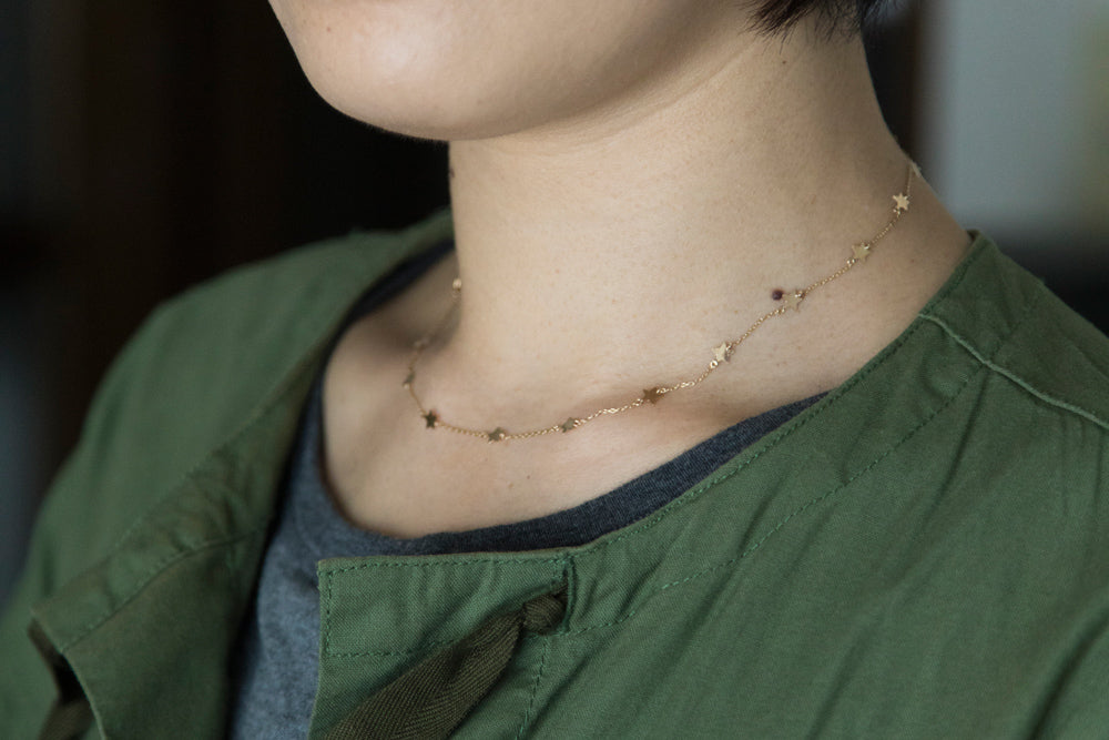 bohem Loop×Loop Star Necklace A/K10
