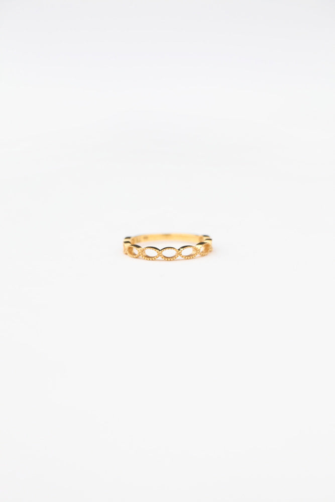 bohem Repeat collection Wave or Oval big Ring/K10